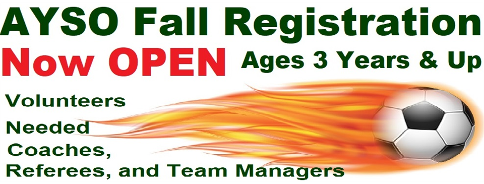 Player Registration for Fall