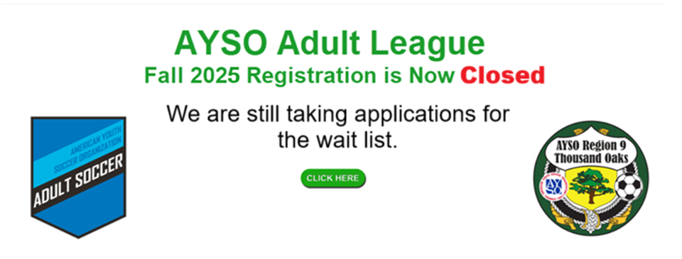 AYSO Adult League