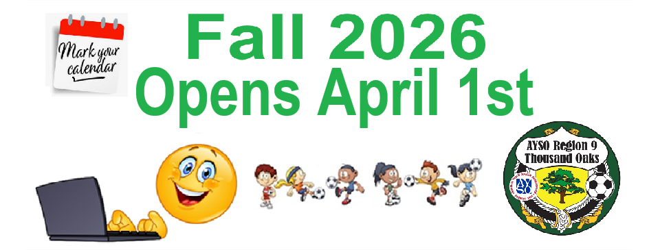 Player Registration for Fall 2025