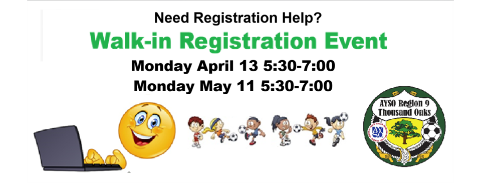 Walk-in Registration