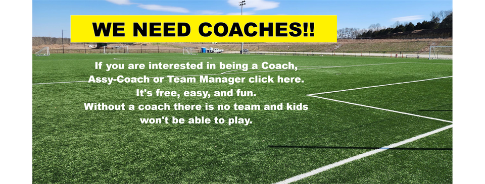 We Need  Coaches