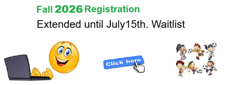 Player Registration for Fall 2026